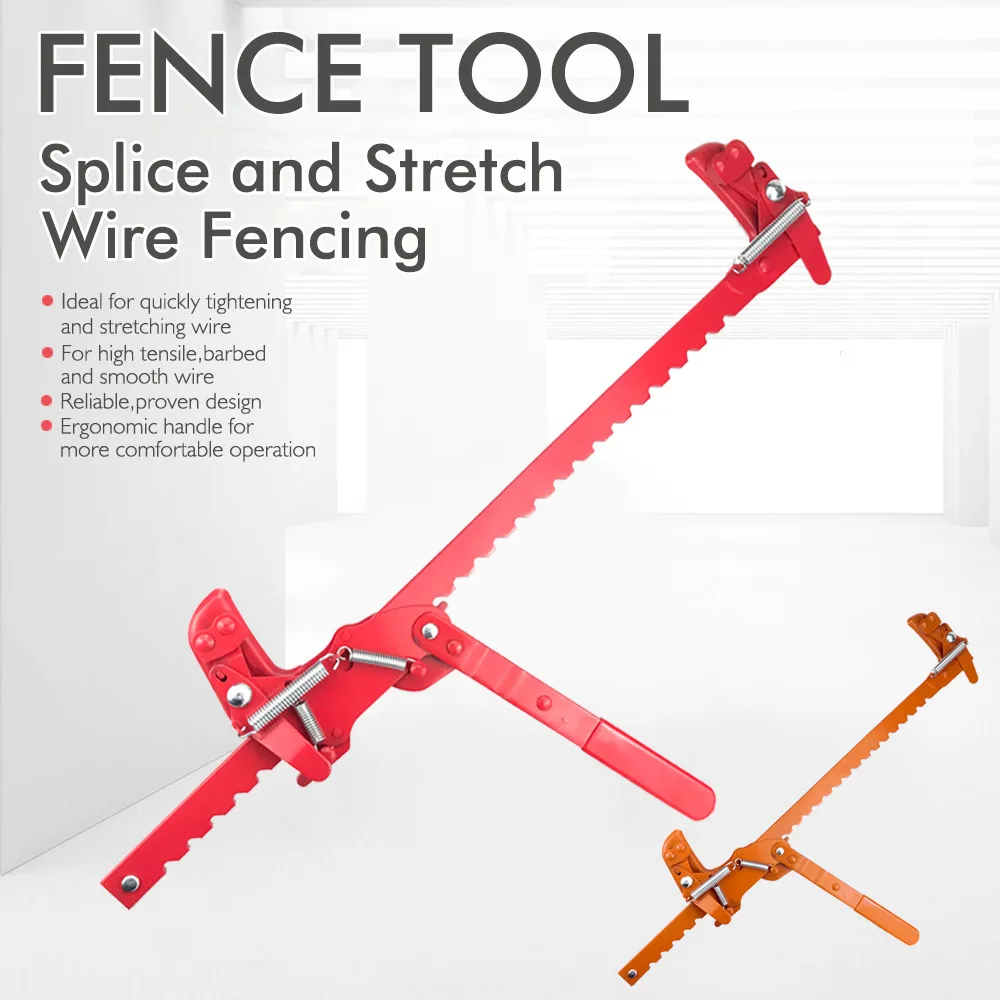 multi-functional-fence-stretcher-splicer-fence-reinforcement-tool