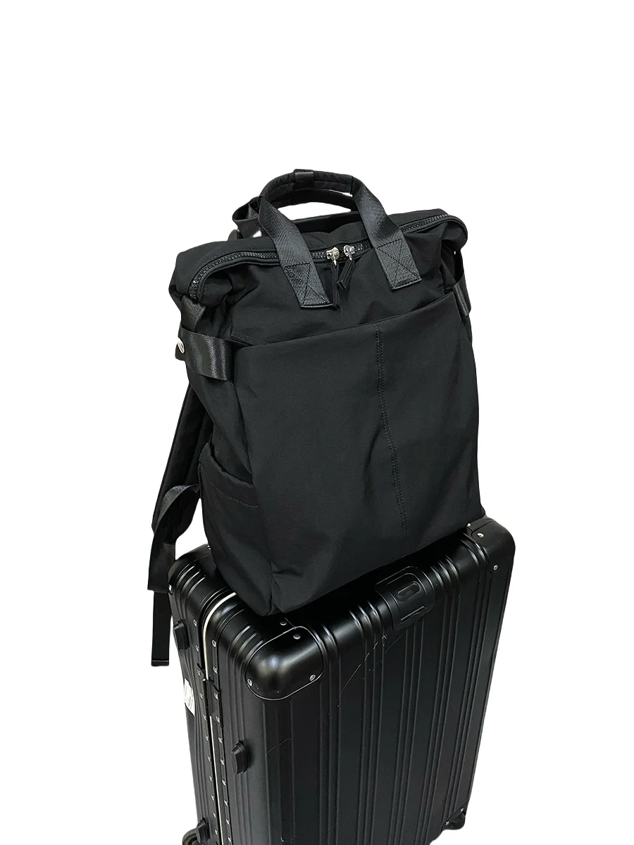 

Convenient Commuting Casual Travel Busin Personal Student Bapa Nylon Material Zipper Closure Lightweight Waterproof