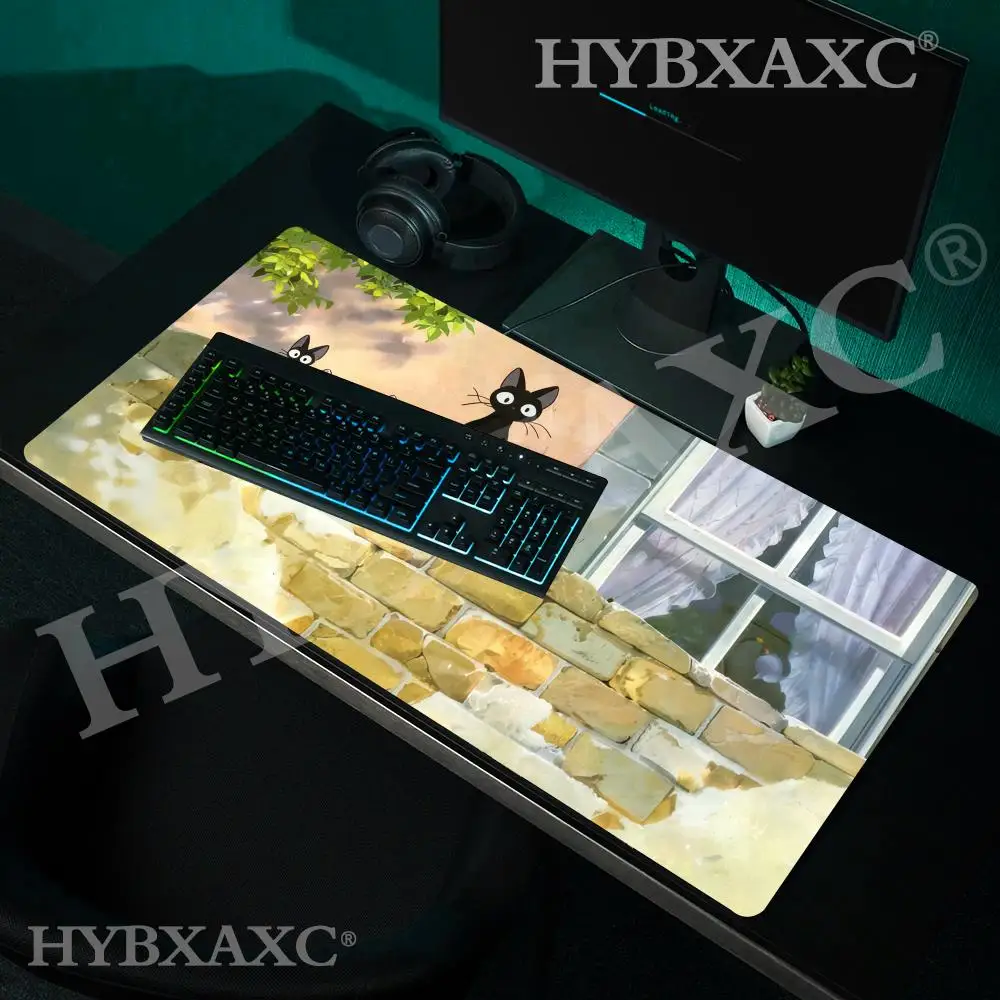 HYBXAXC G-Ghibli L-Inspired R-Rectangular Mouse Pad Cute HD Desk Pad Extended Gaming Keyboard Mats Large 90x40cm Gamer Mousepad