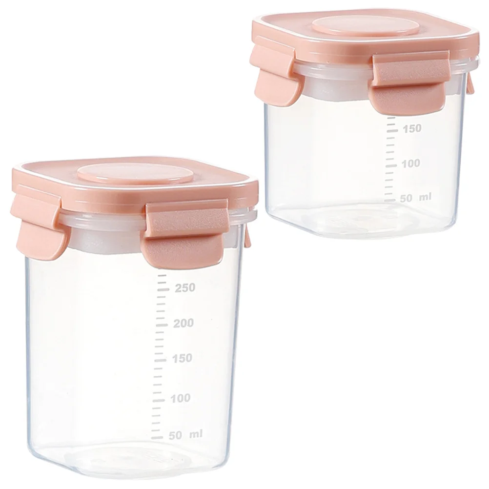 

2Pcs Refrigerator Fruit Vegetable Storage Box Stackable Fresh Keep Organizer Food Containers Fridge Freezer Storage