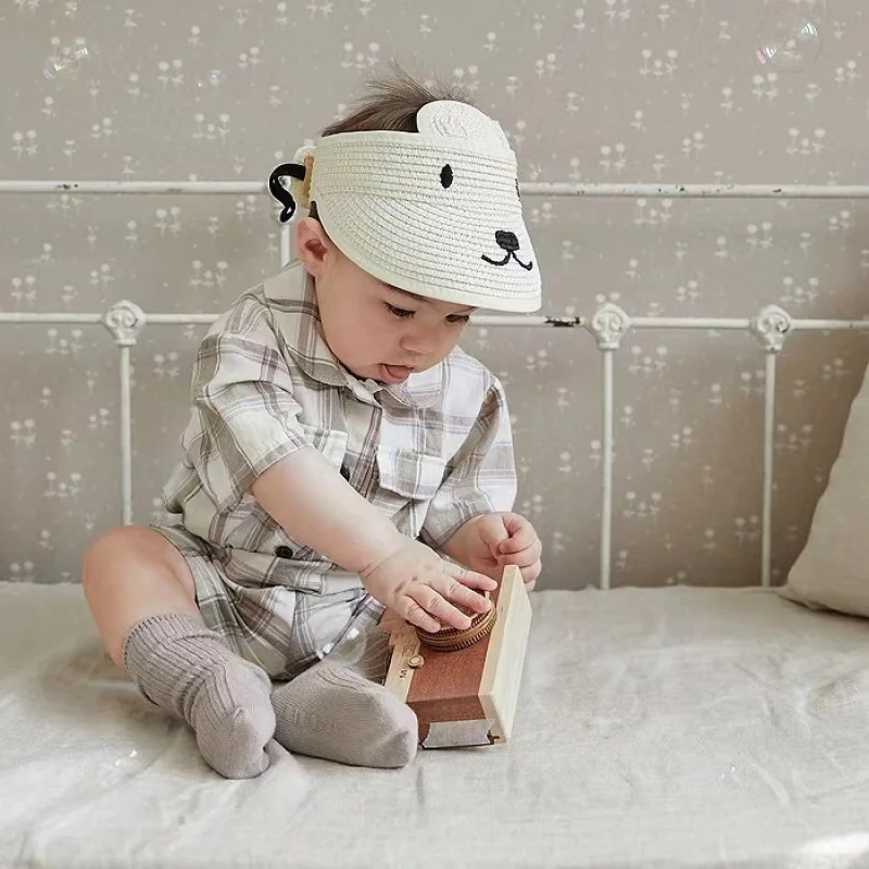 

Summer outfit set for infants and toddlers, children's clothing, baby shirt two-piece set, boys' comfortable summer wear, short-