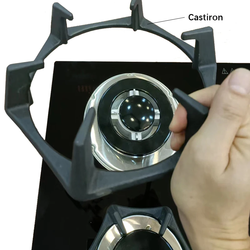 Estufa eléctrica 36" 4 quemadores Cocina de inducción integrada Placa de cocción de gas 220V Precio de fábrica