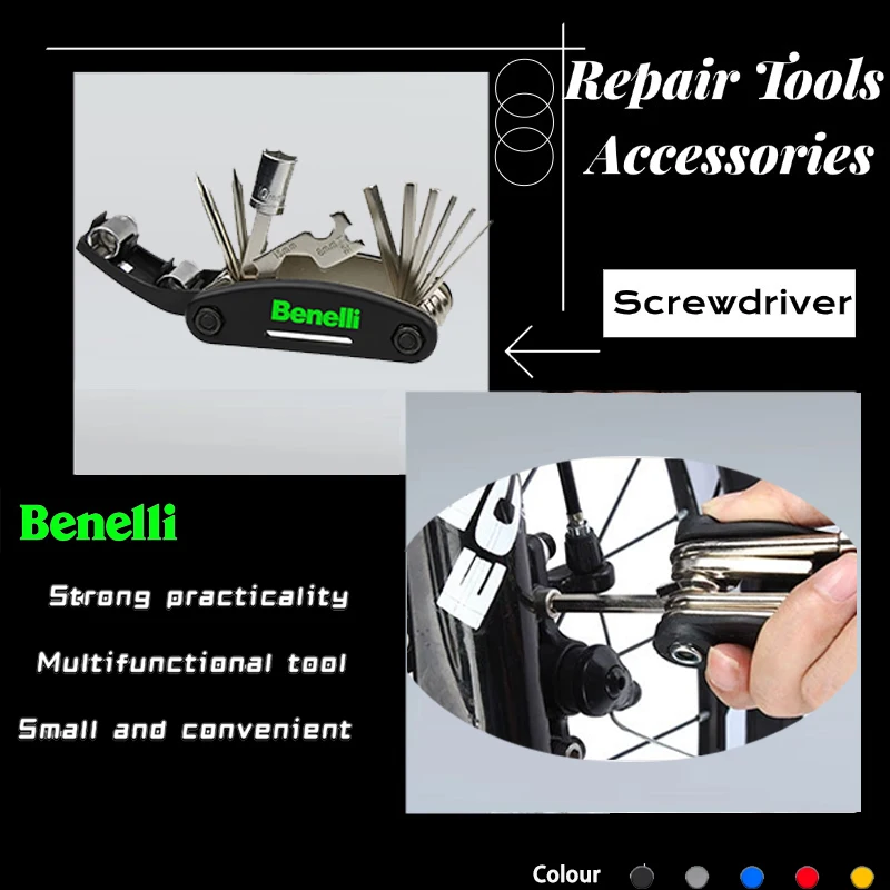 Motorcycle CNC Portable Tool Repair Screwdriver Set For BENELLI 502C 752S TRK 702 702X 502 502X 251 BN302 LEONCINO 250/500 TNT