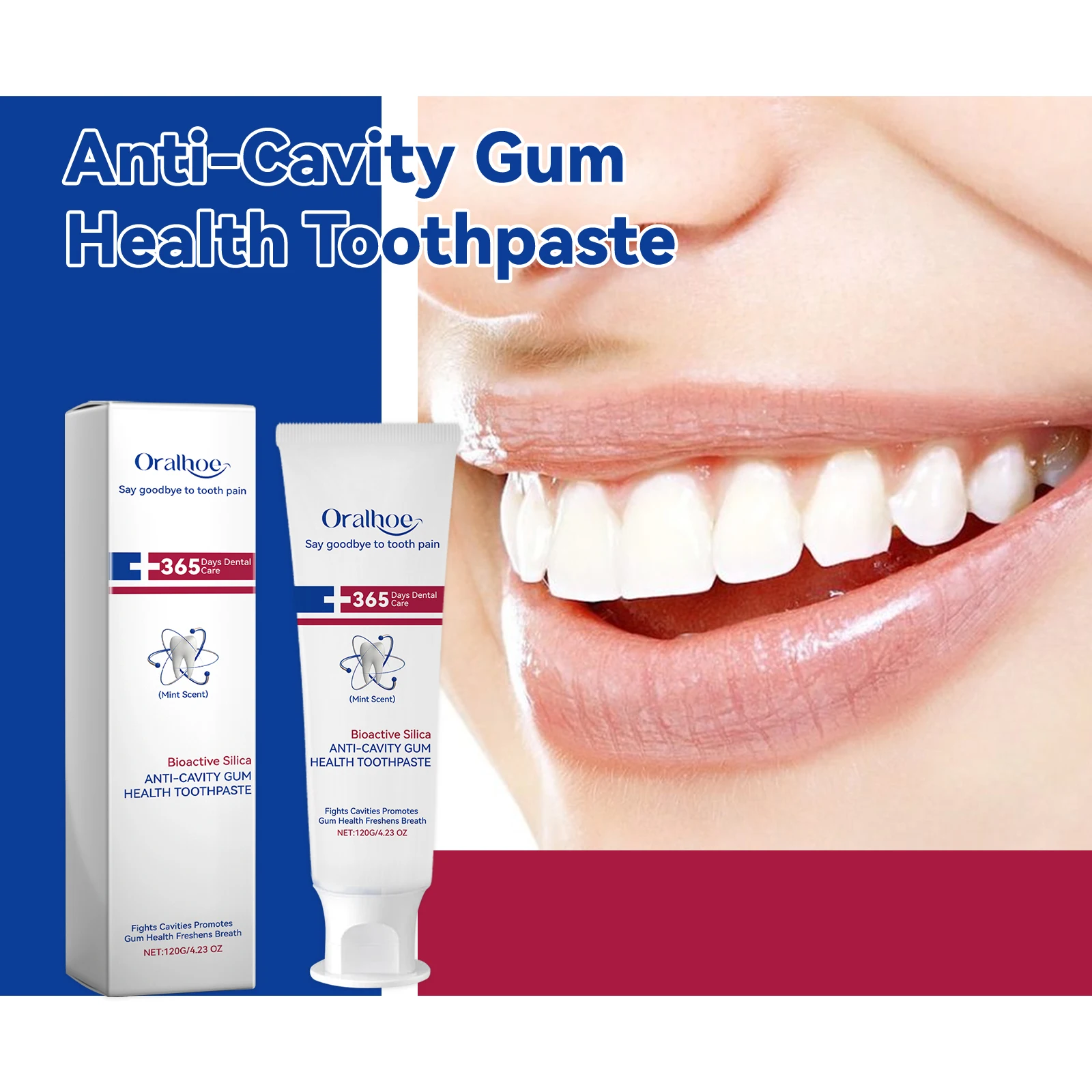 Whitening Probiotics Toothpaste Dental Stone Remover Yellow Teeth Oral Odor Prevention Periodontit Freshens Breath Dental Cream
