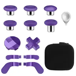 For Xbox Elite Controller Series 2 14 in 1 Plating Accessories Kits Parts Including 6 Swap Joysticks,4 Paddles,1 Standard D-Pads