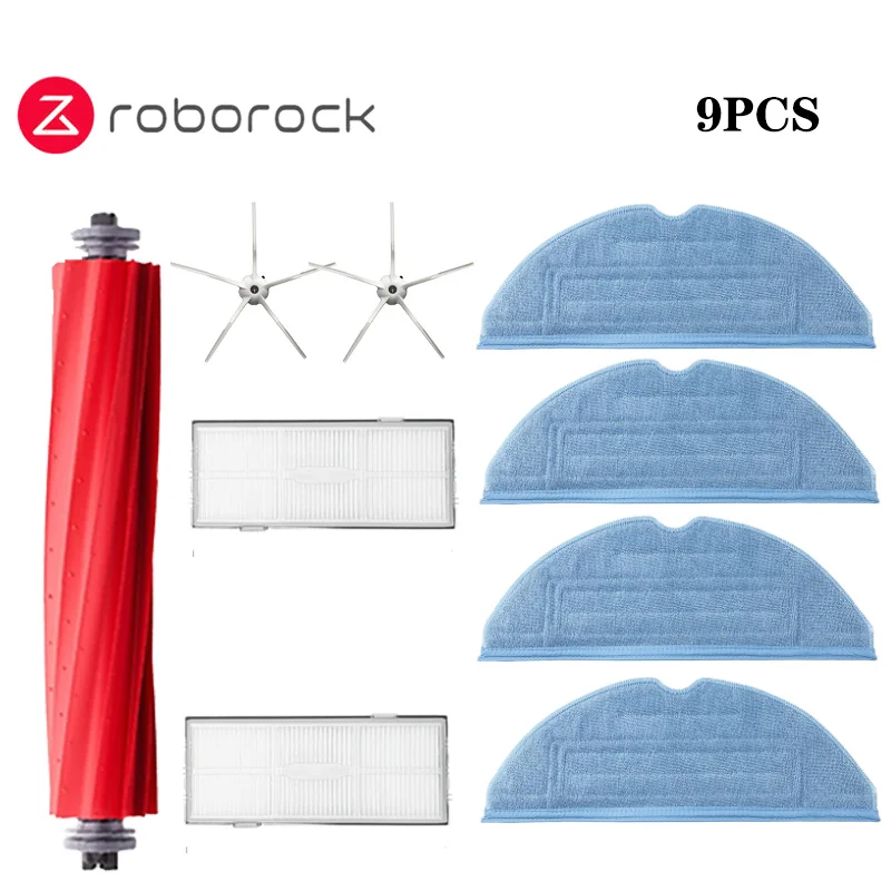 Roborock S7 S70 S7Max T7S Plus Roboterstaubsauger Zubehör Hauptbürstenabdeckung HEPA-Filter Wischpad Ersatzteile
