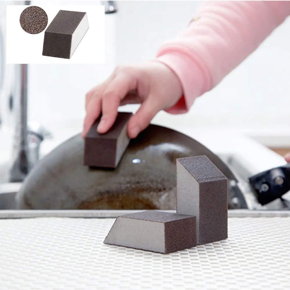 Magic Sponge Removing Rust Nano Eraser Cleaning Sponge Brush Dish Pot Emery Descaling Rub Pots Carborundum Kitchen Tools Gadgets