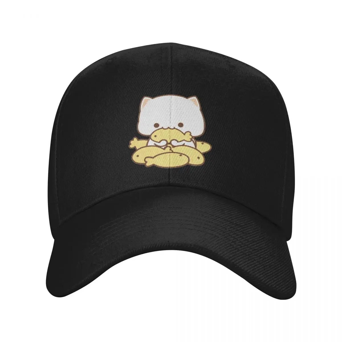 mochi Mochi Peach Cat cartoon Baseball Cap funny hat Luxury Brand New Hat Military Tactical Cap Women's Beach Outlet Men's