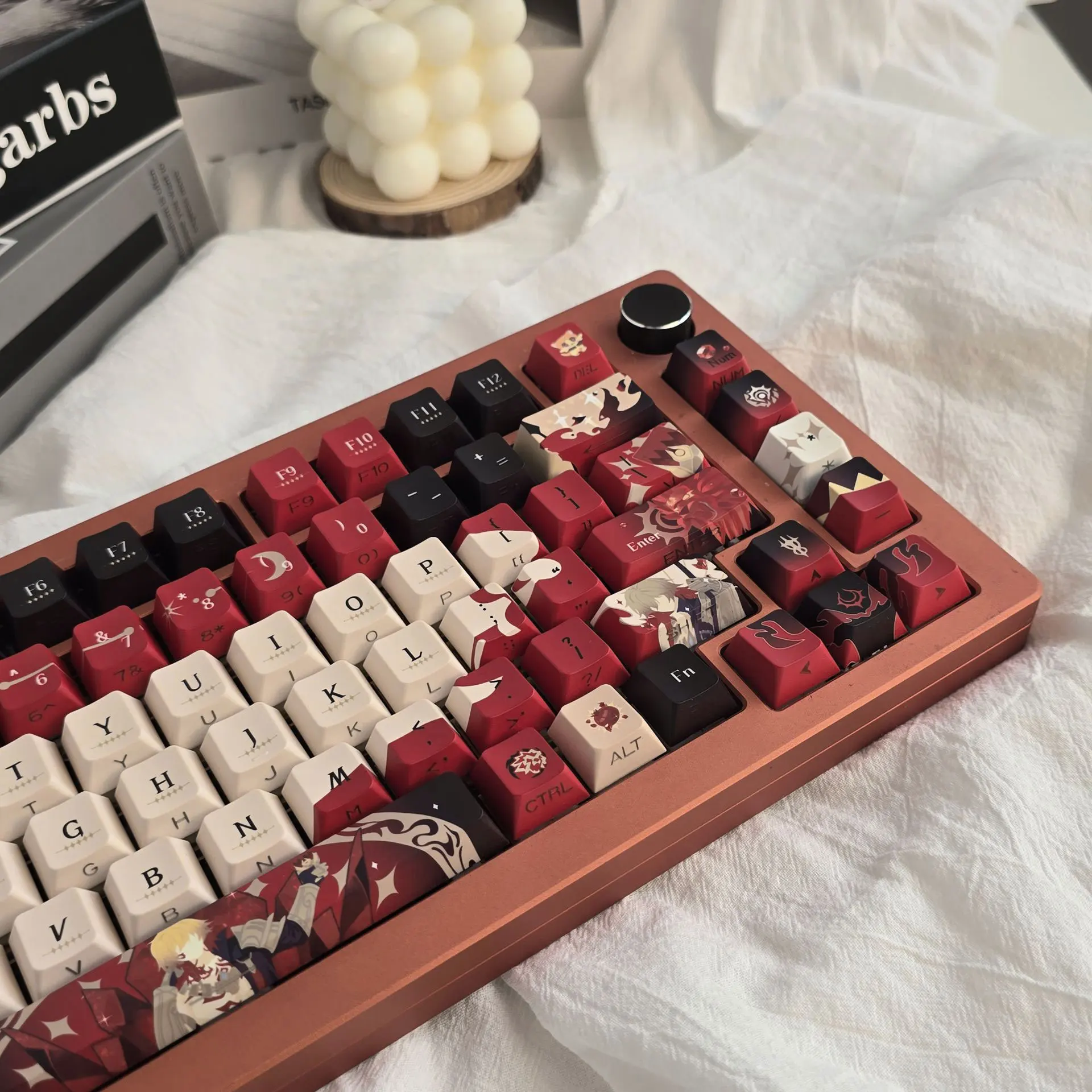 Honkai: Star Rail Keycaps Mydei Keycaps Nakładki na klawisze do gier Anime Key Cap 120 klawiszy PBT DYE SUB Cherry MX Switch do klawiatury mechanicznej — zdjęcie produktu 6