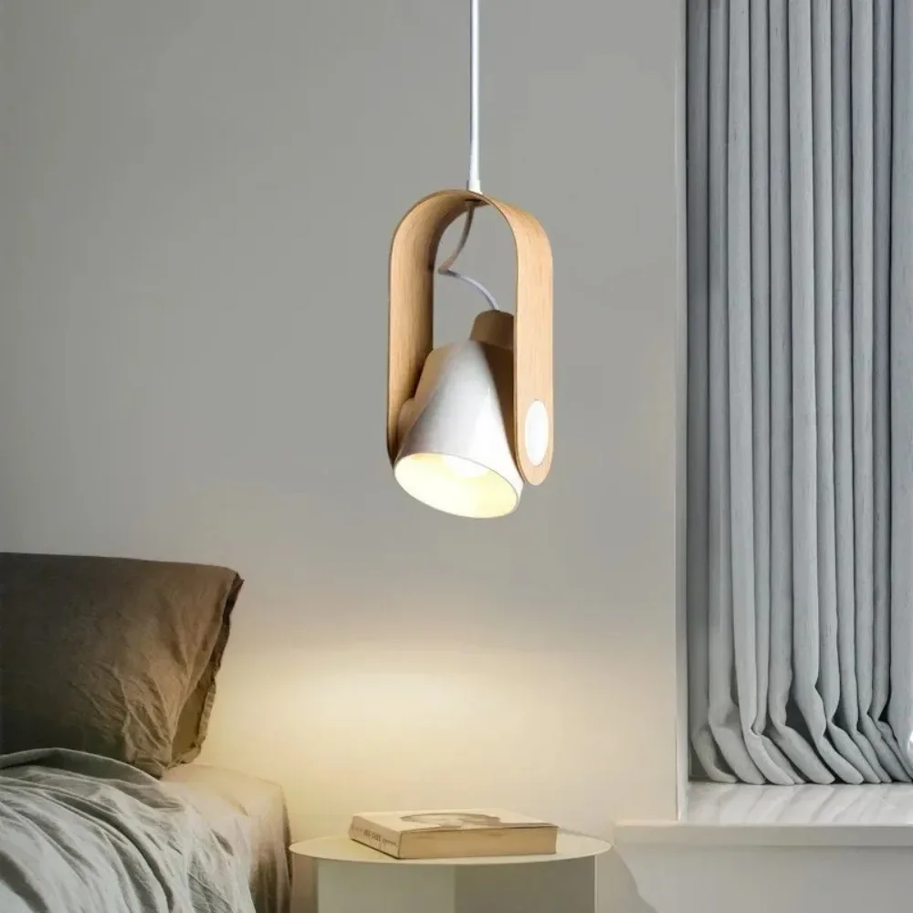 Nordic Modern E27 Pendant Lamp Bedside Cabinet Wardrobe Bar Showcase Spot Lights Decor Luminaire Angle Adjustable