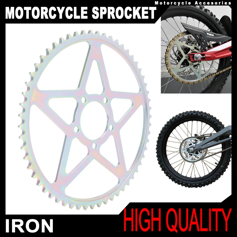 

Motorcycle Parts 48T 58T Sprocket 106 112 120 Chain Set Kits For SURRON Sur-Ron Light Bee X S Off-Road Electric Vehicle