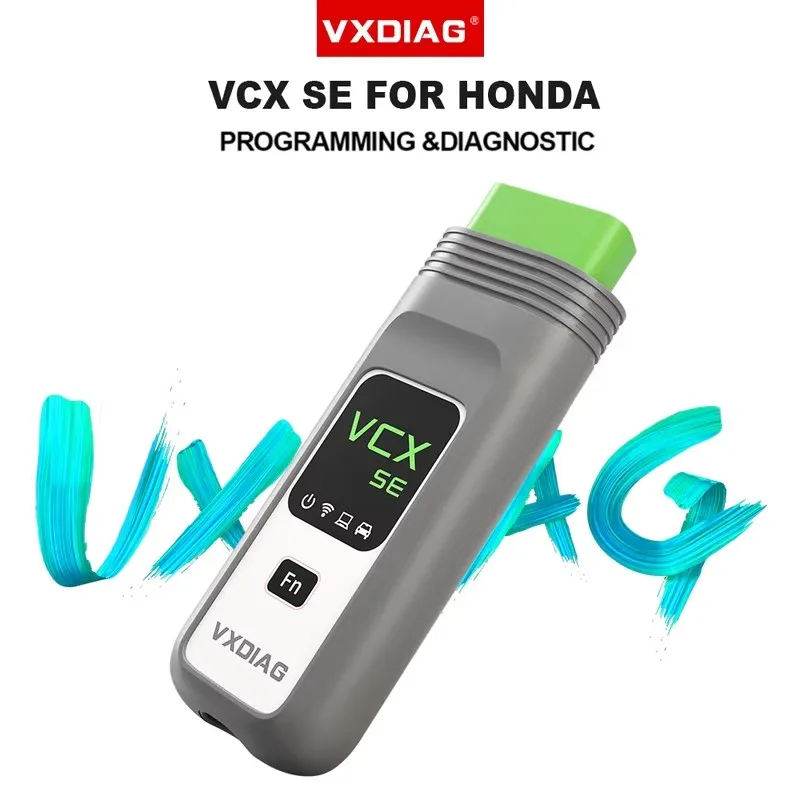 VXDIAG VCX SE for Honda HDS Car OBD2 Diagnostic Tool All System Diagnosis ECU Coding J2534 Programming Code Reader