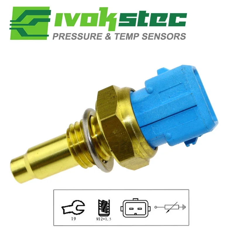 Water COOLANT Temperature Sensor For FIAT Brava DUCATO MAREA PALIO PANDA PUNTO SEICENTO SIENA TEMPRA UNO Alfa Romeo Iveco Lancia