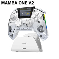 Mamba One V2 Controller Wireless Gaming 2-inch Screen Hall Effect Stick RGB Light With Charging Dock For Switch/PC/iOS/Android