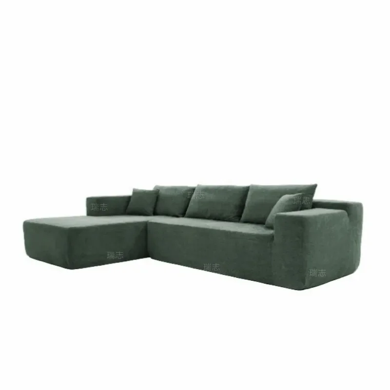 for Compressed Roll Bag Fabric Sofa Tofu Block Corner Bag Cross Border Vacuum Integrated Sponge Corduroy Minimalist
