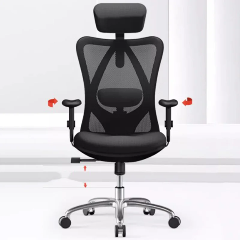 Sedia da ufficio per Computer rotante cuscino per il collo Fancy Nordic Lazy comode sedie da ufficio mobili ergonomici Chaise De Bureaux mobili