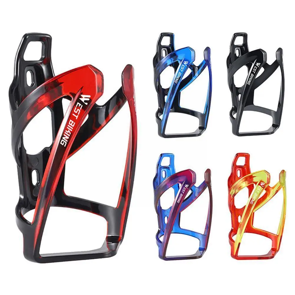 

Bicycle Water Bottle Holder Colorful Gradient Cycling Bike Mountain Cages Bottle Road Bike Holder Flask MTB Rack Accessorie Y4J0