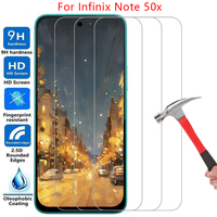 phone case for infinix note 50x tempered glass on infinity note50x not 50 x x50 5g back cover 360 ifinix infini infinx infix