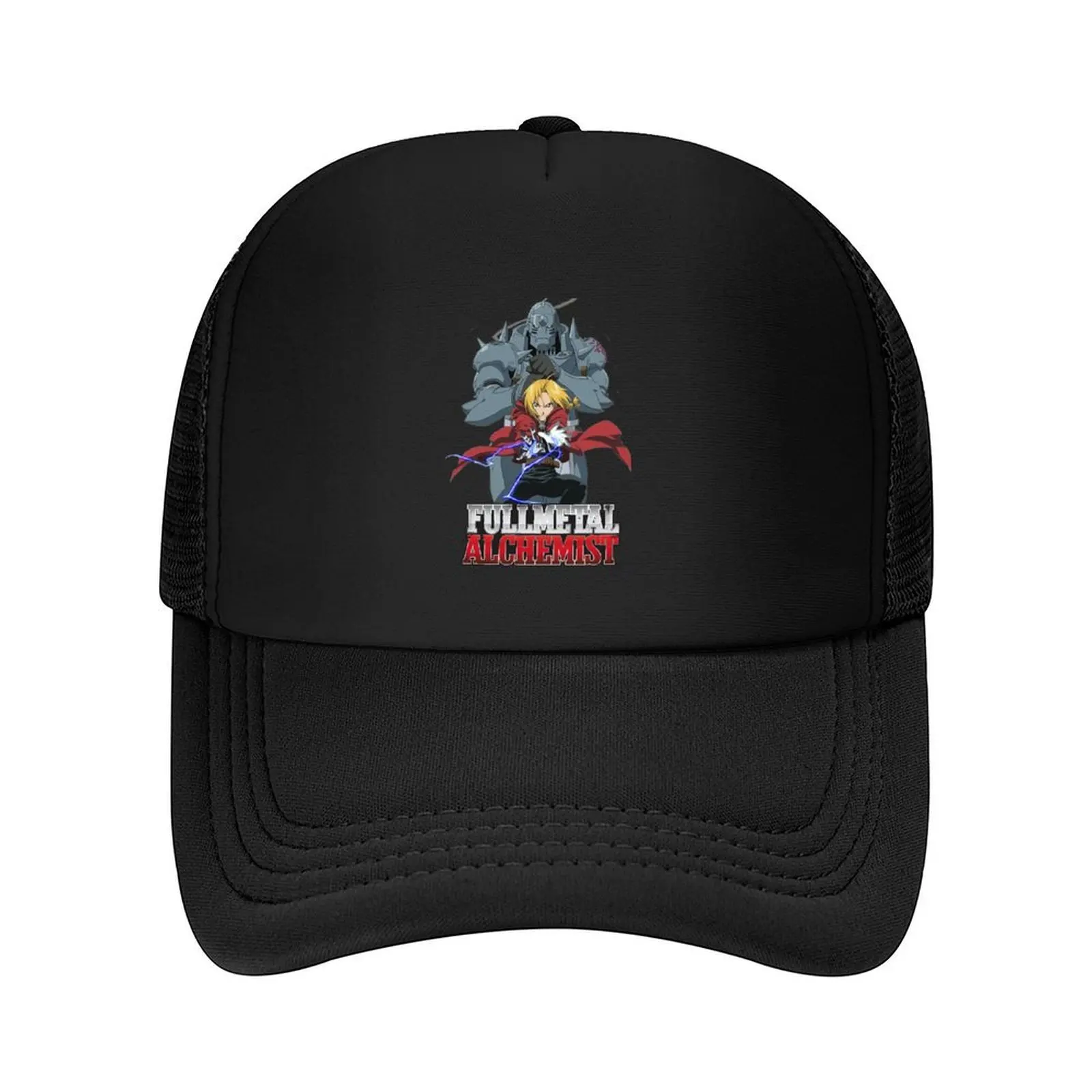 

FULLMETAL ALCHEMIST! The Elric Bros! Baseball Cap fishing hat beach hat Hat Man Luxury Sun Cap Hats Man Women's
