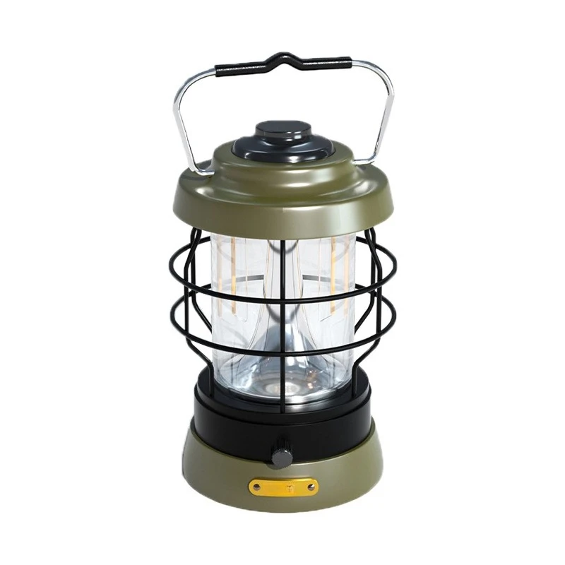 Factory Direct Compatible with Wild Camping Light Long Life Retro Atmosphere Outdoor Tent Horse Light LED Hanging Camping Light
