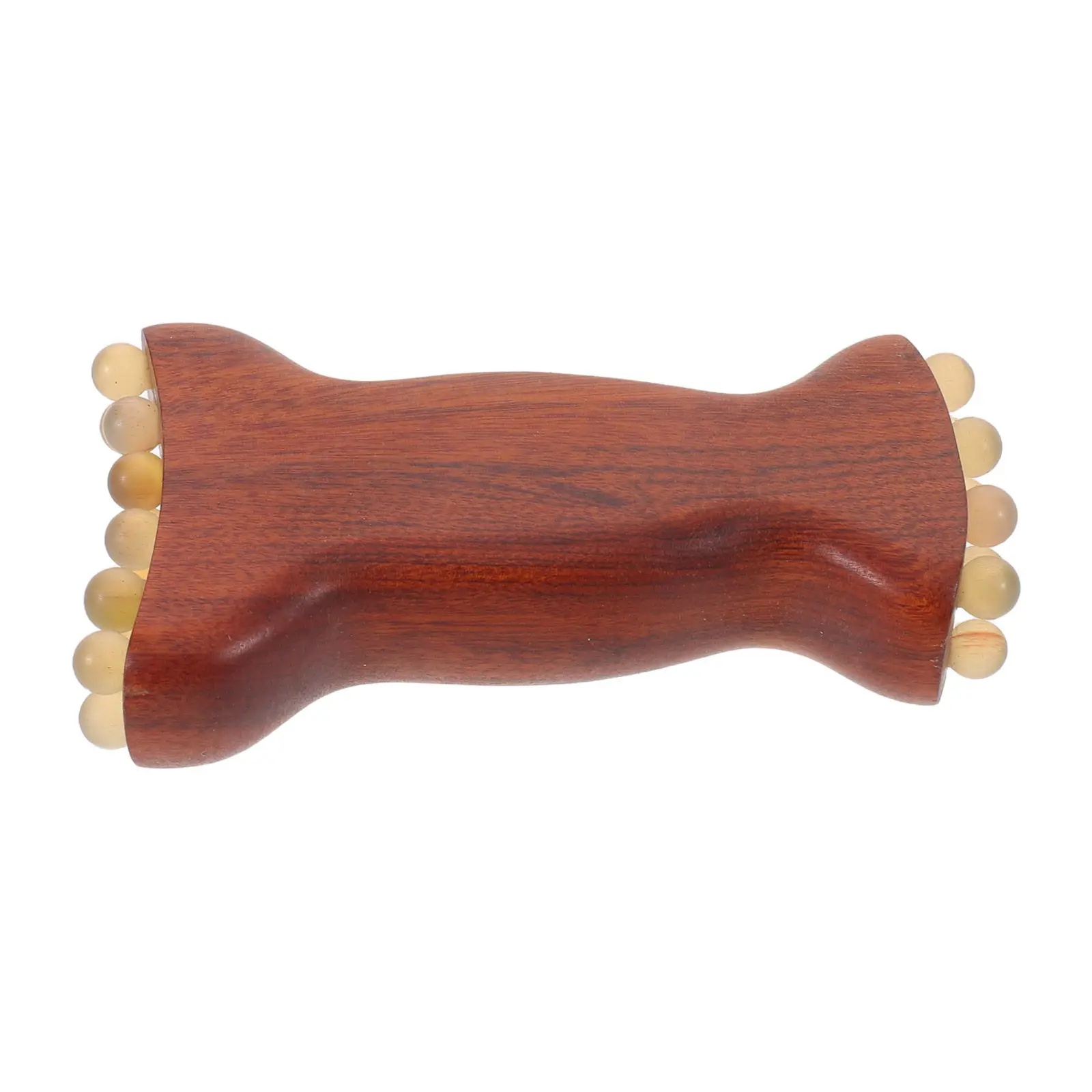 Wood Facial Massage Tool Manual Sculpting Massage Stick Brown Natural Material Face Neck Massager Gua Sha Relaxation Body Spa