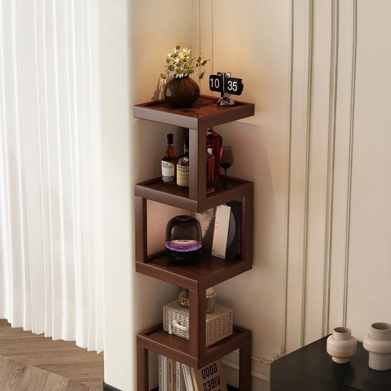 Rak Sudut Furnitur Rumah Rak Buku Rak Berlubang Organizer Rak Buku Rak Kamar Rak Pajangan Estanteria Lemari Penyimpanan Mini