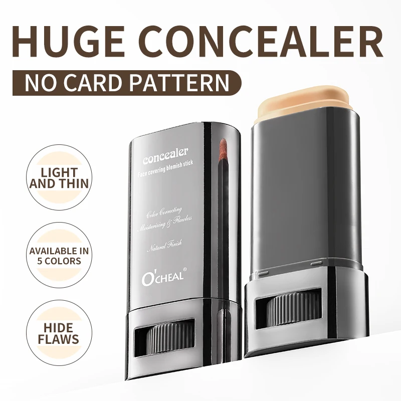 Mehrfarbiger Concealer, geeignet für alle Hauttypen, langlebig, wasserfest, feuchtigkeitsspendend, aufbaubare Abdeckung