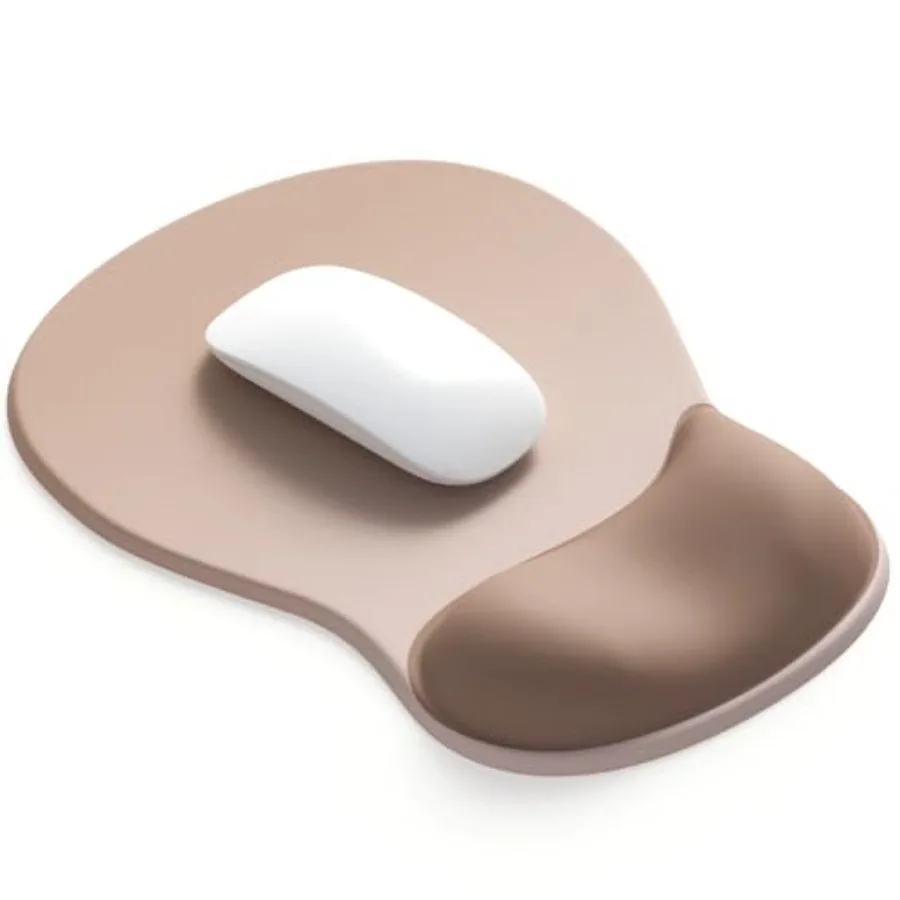 

ErgoComfort Gel Wrist Rest Mouse Pad-Ergonomic Office Mousepad with Wrist Support-Non-Slip, Design Desk Accessories Mat for Hom