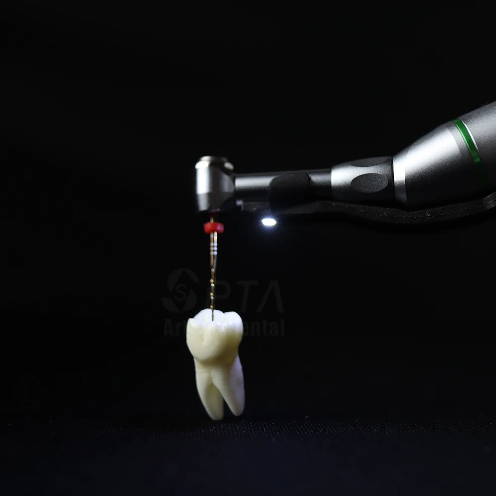 Moteur endodontique sans fil dentaire intelligent, lampe LED, contre-angle standard 16:1