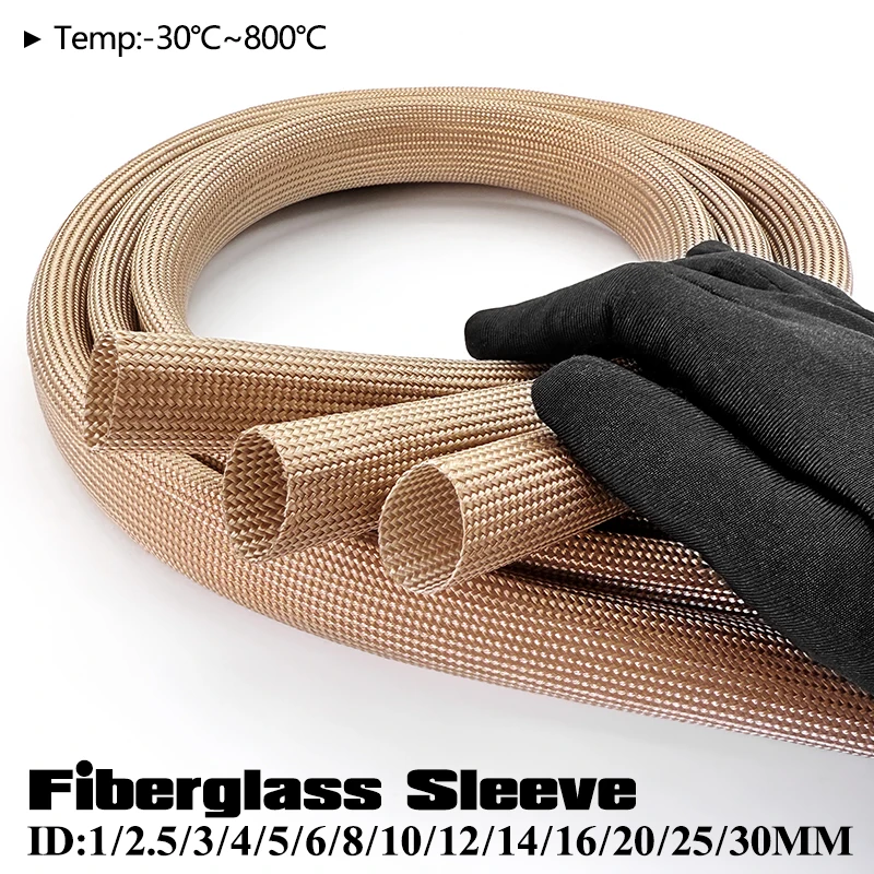 

Теплозащитный экран автомобиля из базового волокна, 800/1000 градусов, трубка из стекловолокна, термостойкая защита для свечей зажигания, защита проводов для грузовика, мотоцикла