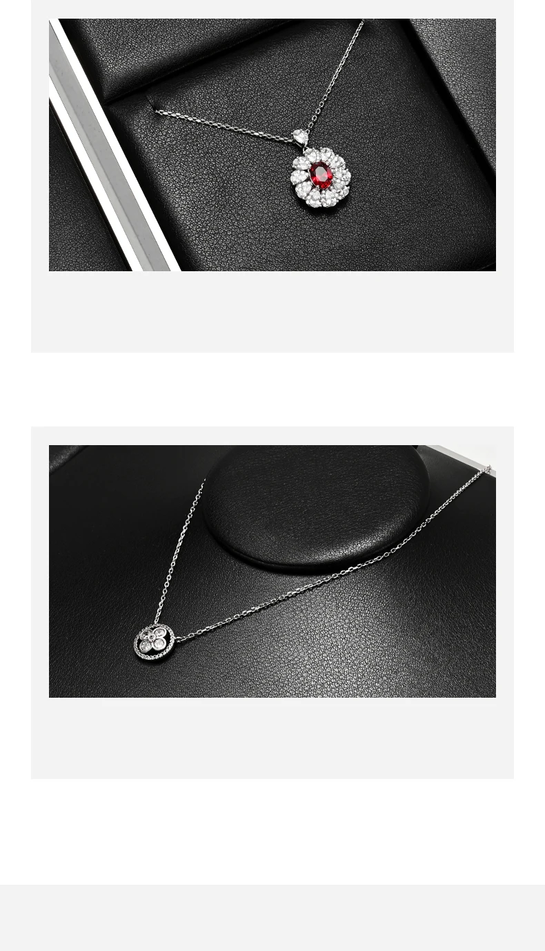 Oirlv Schwarzes PU-Leder Schmuck-Display-Set: Ring-, Ohrring- und Halsketten-Präsentationstablett, Kombinierbarer Schmuck-Organizer – Detail 11