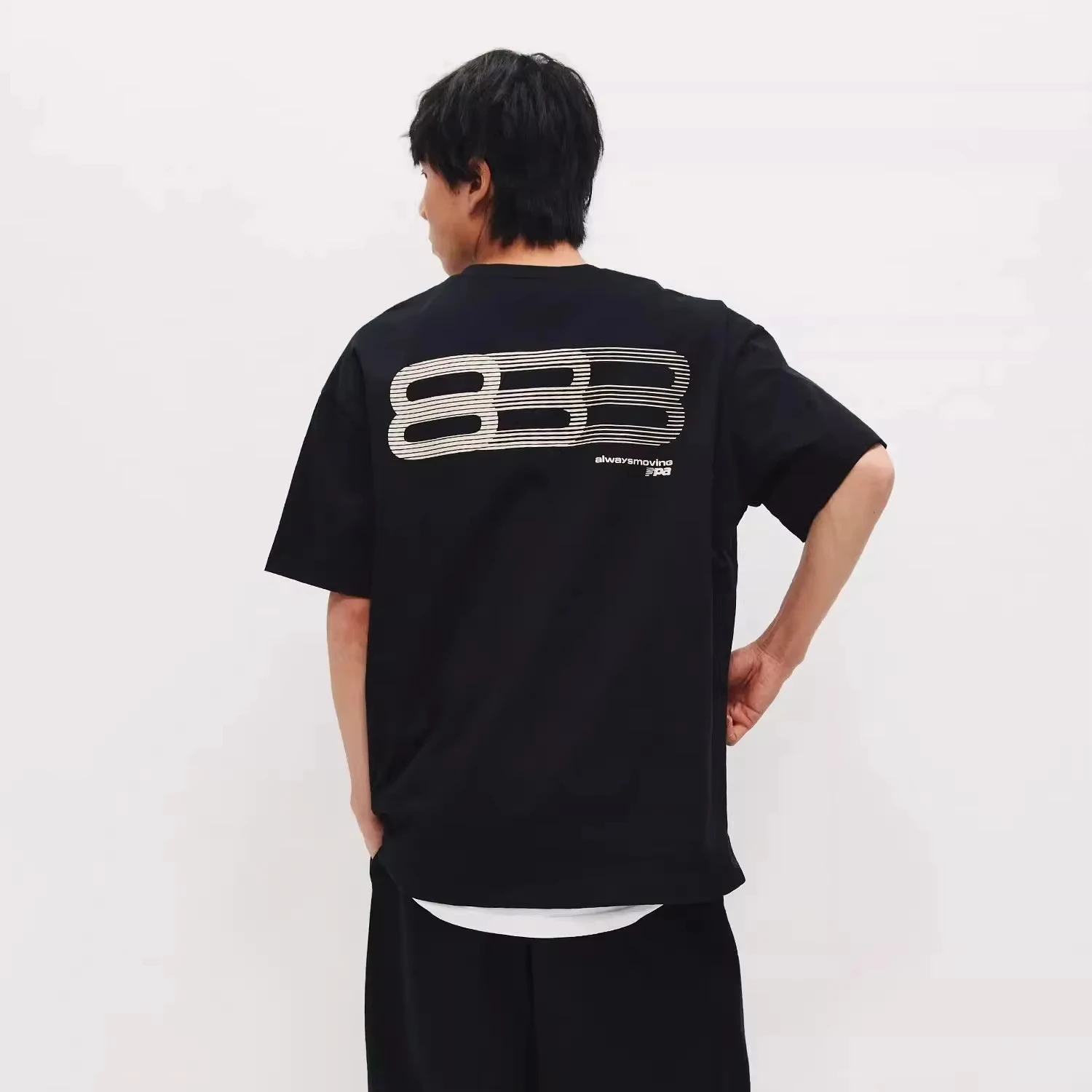 

motorcycle 2025 FPA Gradual Change Runway Graphic Short Sleeve Tide Brand Trend American Summer Loose T-shirt Men and Women