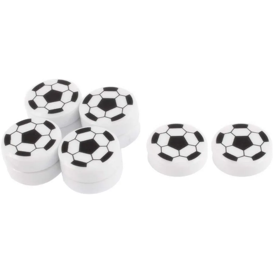 

Football Shape Magnetic Sticker Round Soccer Refrigerator Whiteboard Fridge Magnet 10pcs