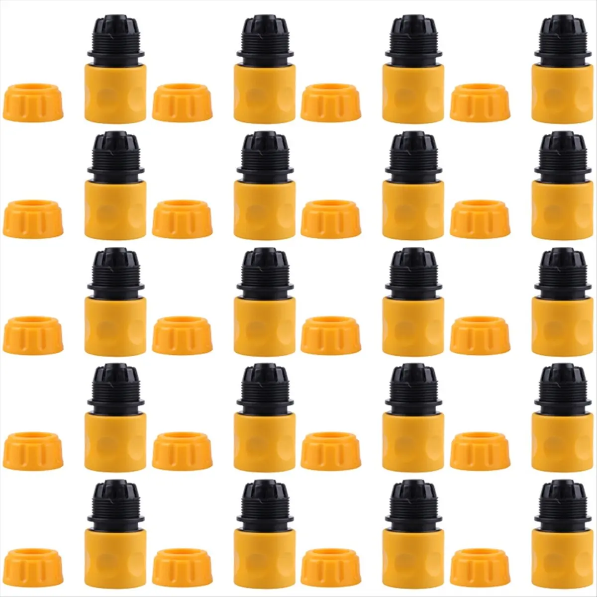Y17A Plastic 1/2 Quick Connector Water Connector Car Wash Water 4-Point Hose