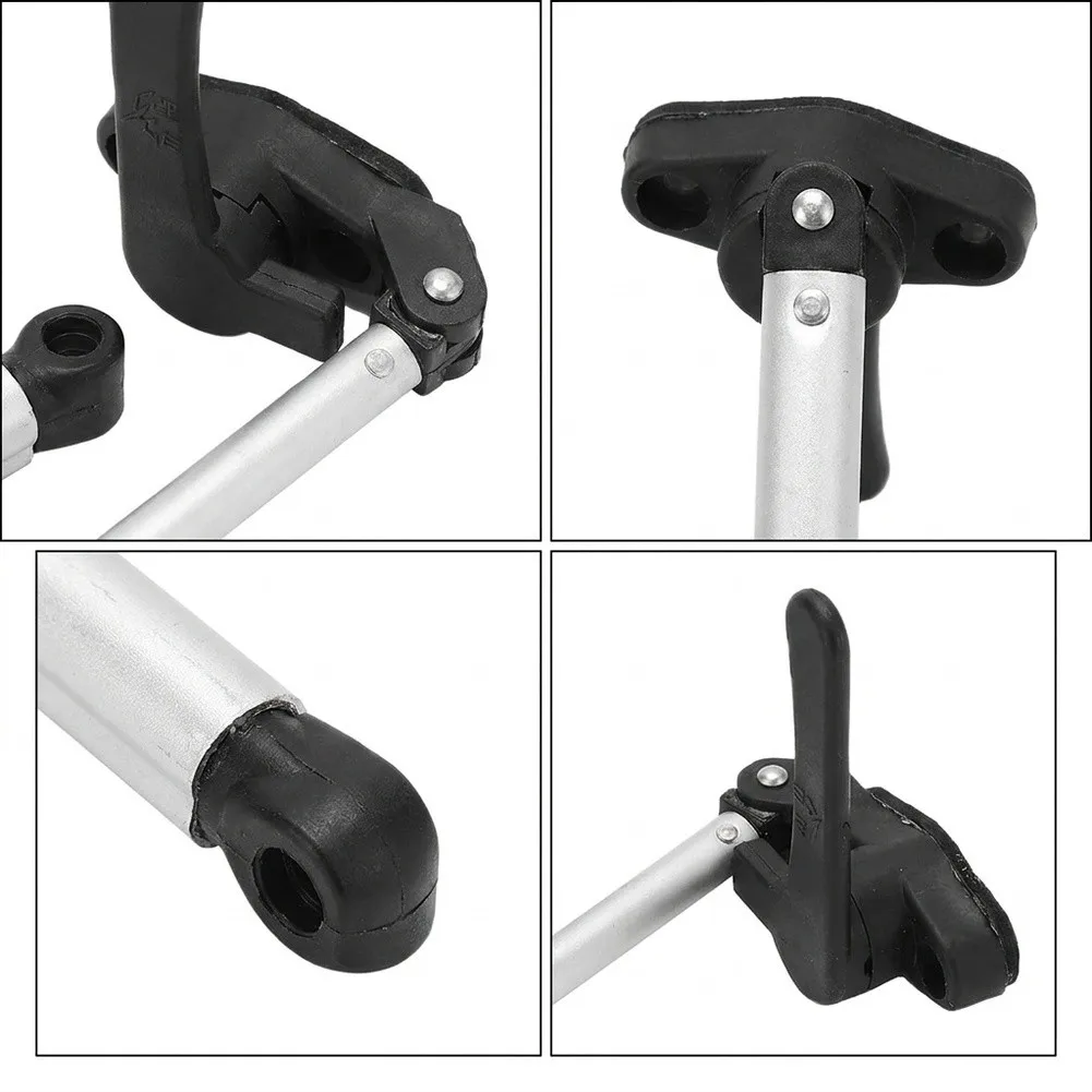 Telescopic Lid Support Strut 230mm with Safety for lock for RV for caravan and Yacht Window Aluminum Alloy Automatic Open