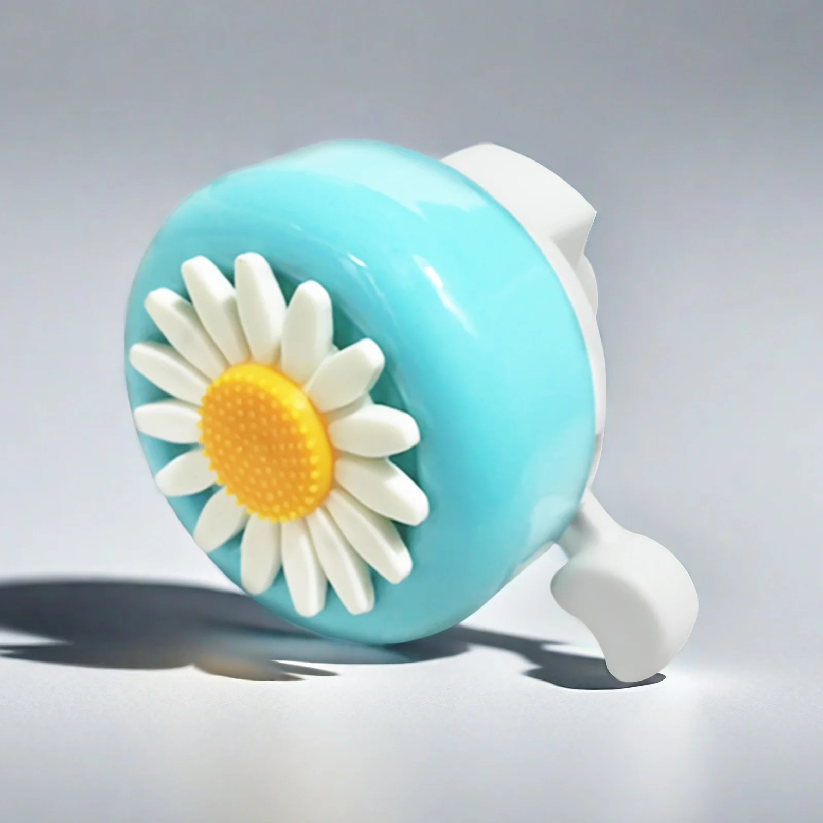 Pink/Red/Blue Flower Bicycle Bell Cute Floral Bike Horn Easy Install Cycling Accessories for Girls Women Kids Bike Ornaments