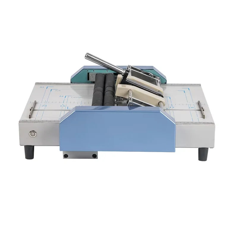 ZEQUAN High-quality A3 A4 Stapler Machine, Folding Machine, Automatic Bookbinding Machine, Mini Book Stapler