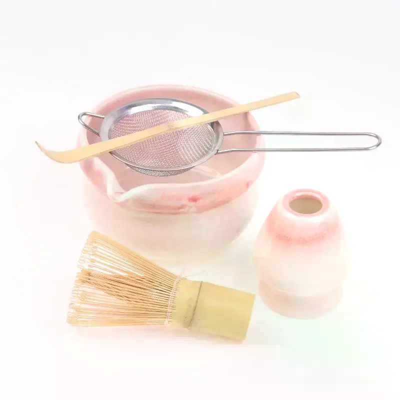Matcha Set Matcha Whisk Set, Ceramic Matcha Set 5 Pcs Matcha Kit For Matcha Lovers Matcha Kit