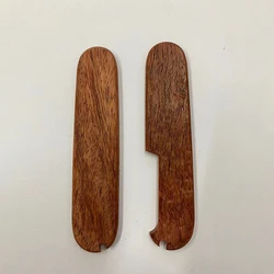 1 Pair 6 Types Natural Wood Material Knife Handle Scales for 91mm Victorinox Swiss Army Knives Grip DIY Making Accessories Parts