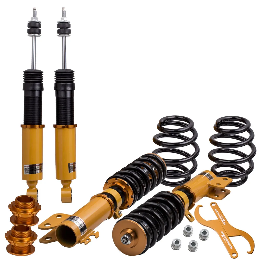 Maxpeedingrods 24 Way Damper Coilovers  Suspension Kit for Toyota Yari 2013-2017 Springs Shock Absorber Struts Coilovers