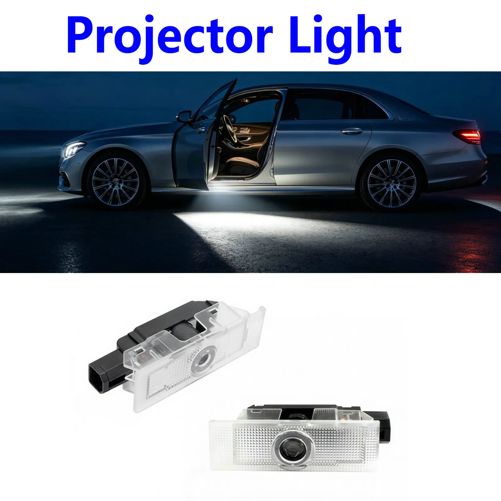 For Alfa Romeo 159 166 GT Giulia Mito Giulietta Stelvio Brera Accsesories Car Led Door Projector Lamp Ghost Shadow Welcome Light