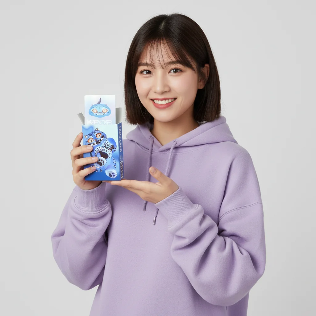 30 قطعة من بطاقات K-POP Demon Hunters HUNTR Derpy Tiger Rumi LOMO - بطاقات صور قابلة للجمع عليها رسوم متحركة أنيمي، بريق قوس قزح ليزر