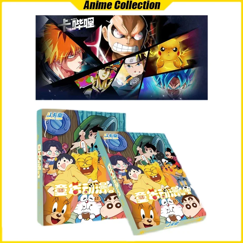 

KABILI Pokemon Anime Cards Naruto Anime Playing Cards Mistery Box Board Games Booster Box Toys Birthday Gifts for Boys and Girls