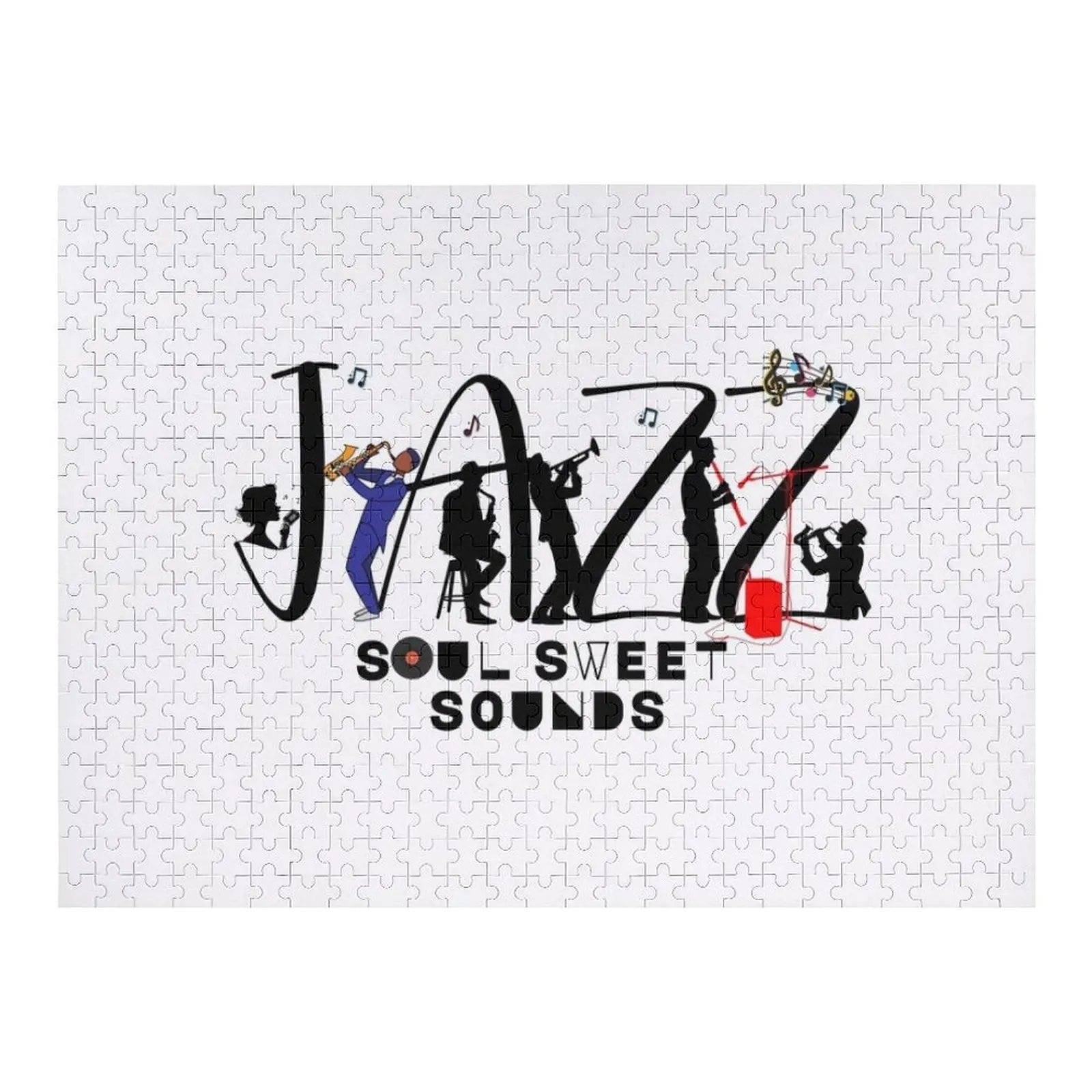 

Джаз. Пазл Soul Sweet Sounds, детская игрушка, игрушки для малышей на заказ с фотопазлом