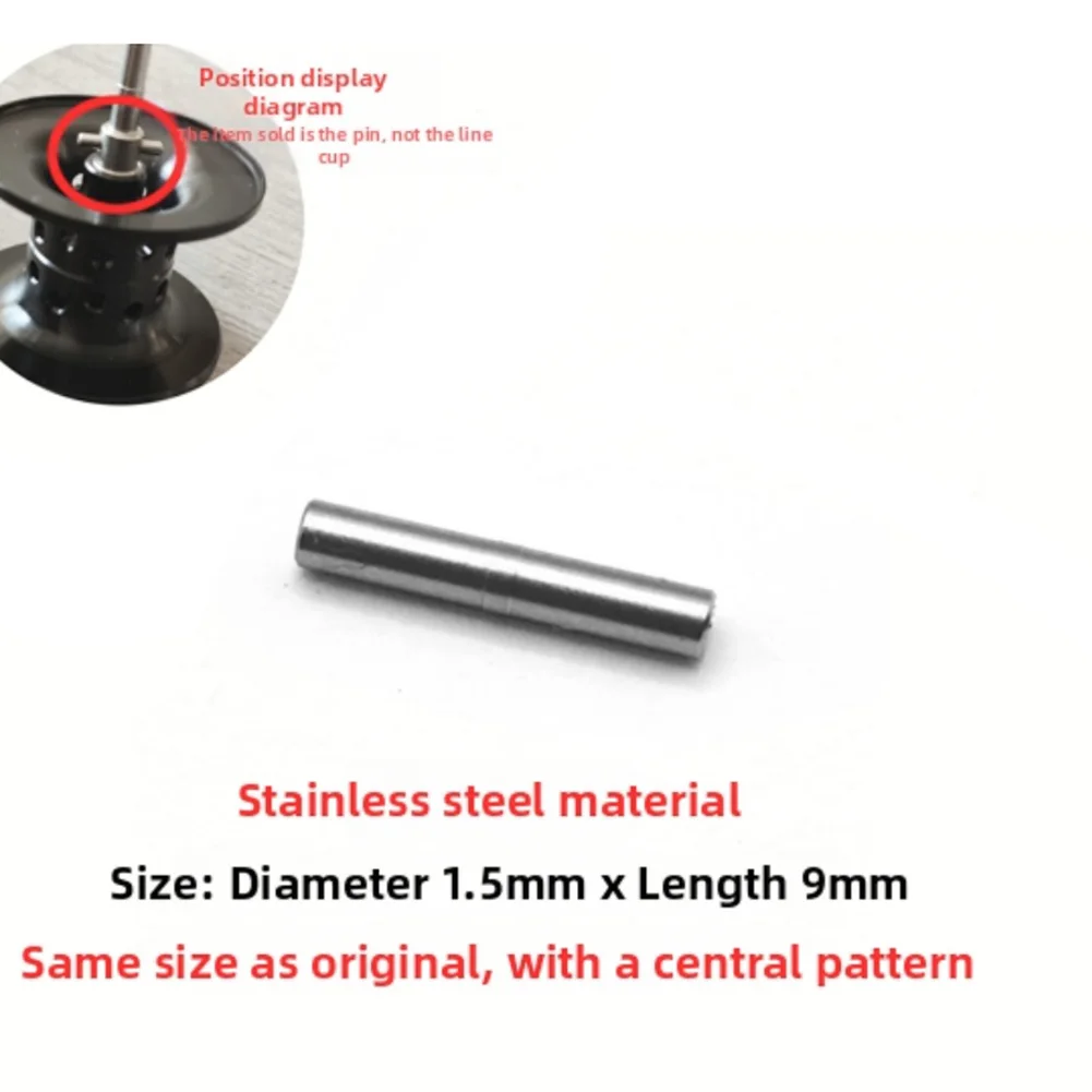 Pin de repuesto para carrete de pesca, compatible con DAIWA, TATULA 80 SV70, ELITE 100 150 200 y Salamandura 103 150 7016