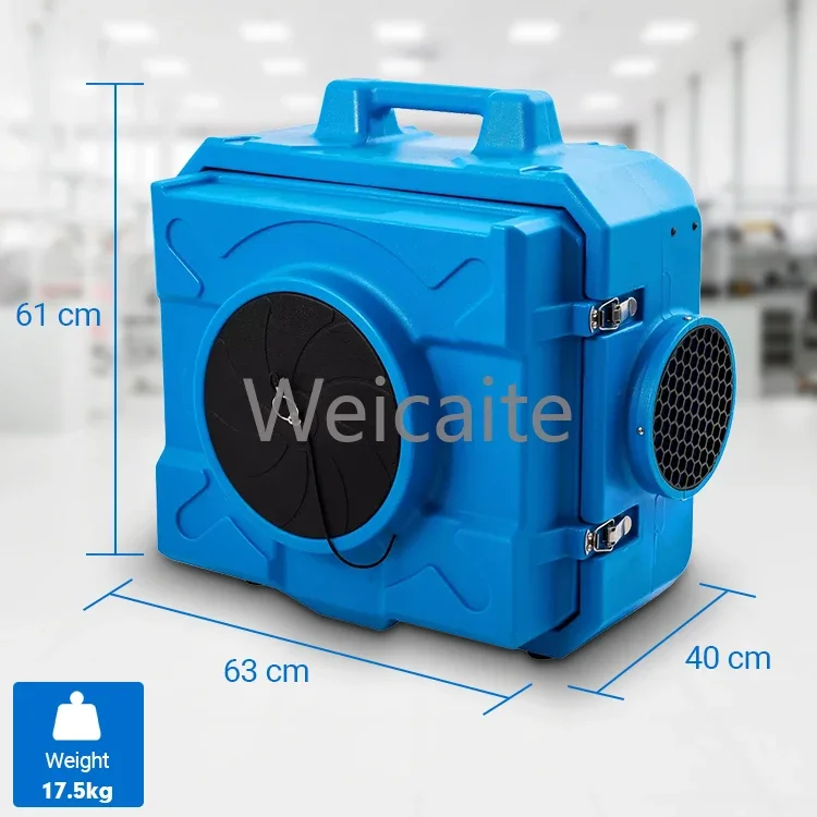 Commercial Portable 60dB 3 Stage hepa air scrubber machine