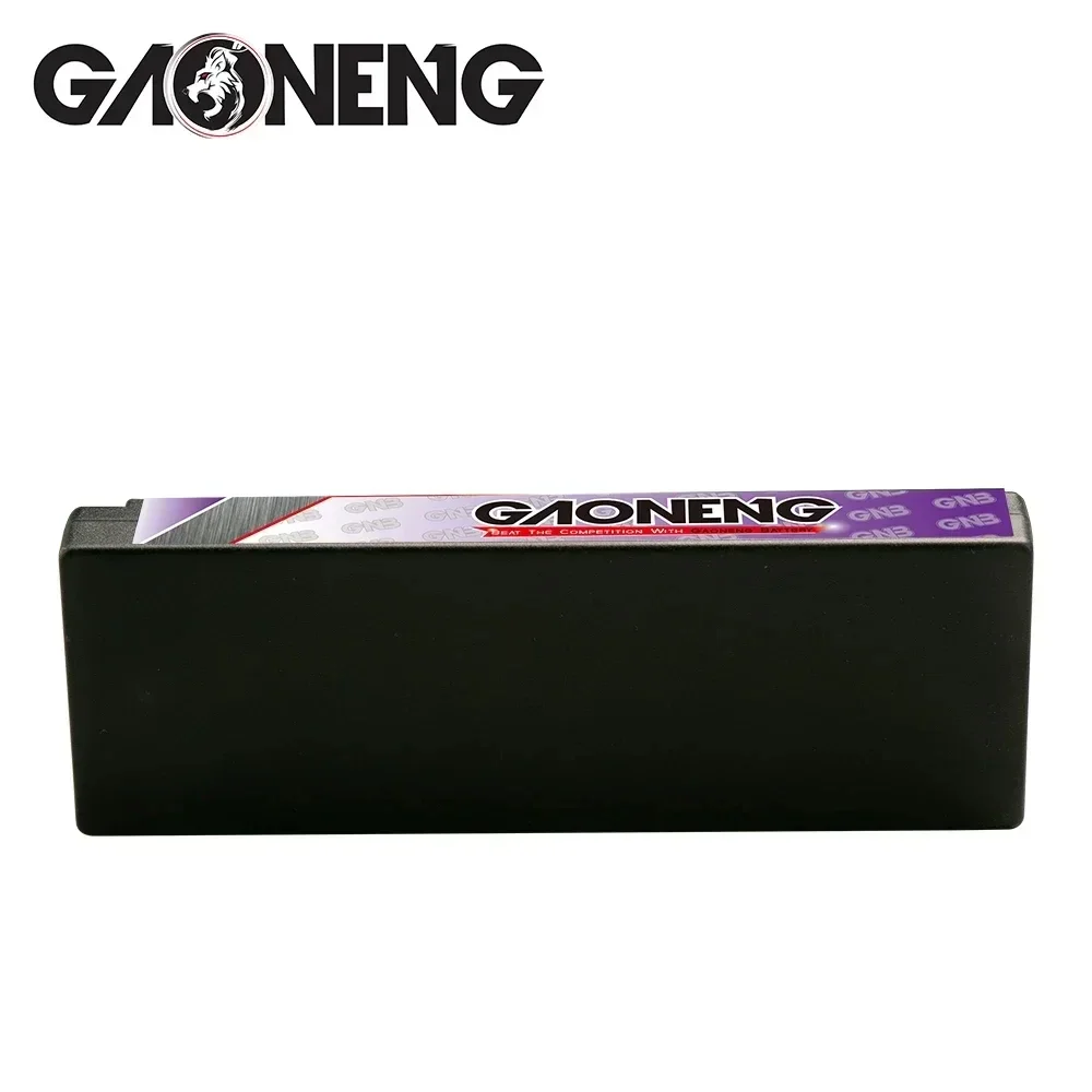 GNB 2S 7.6V 4000mAh 100C 4500mAh/6600mAh 130C niskoprofilowy Hardcase HV bateria LiPo z 5.0mm 4.0mm korek do łodzi samochodowej RC