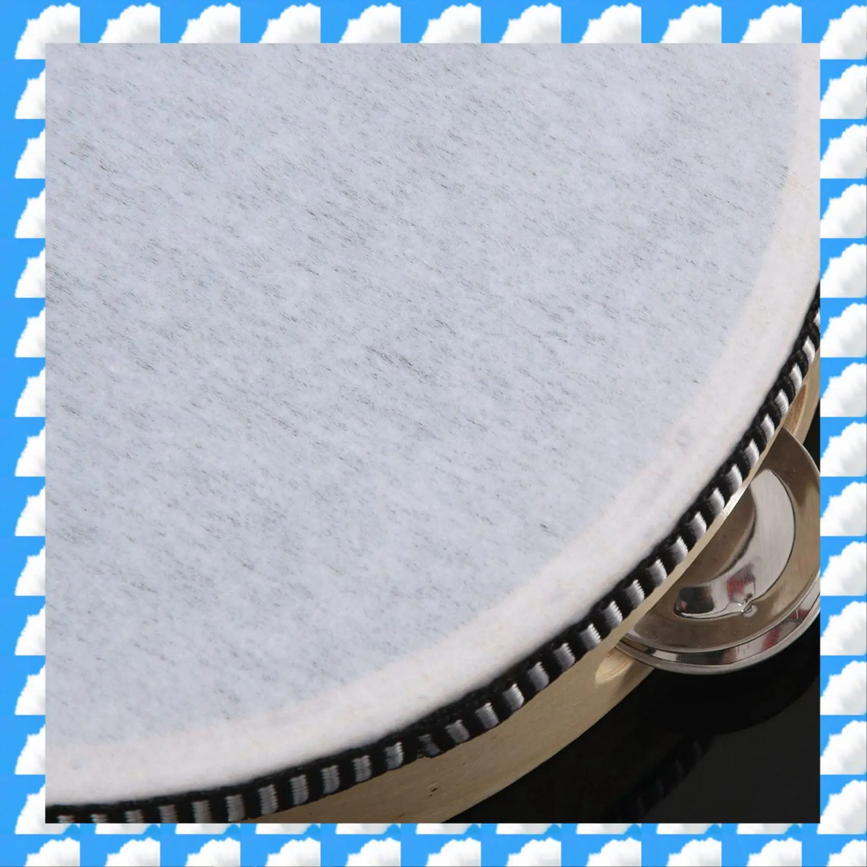 

ONGE 4 шт. 8 дюймов музыкальный бубен бубен круглый ударный барабан подарок для вечеринки КТВ