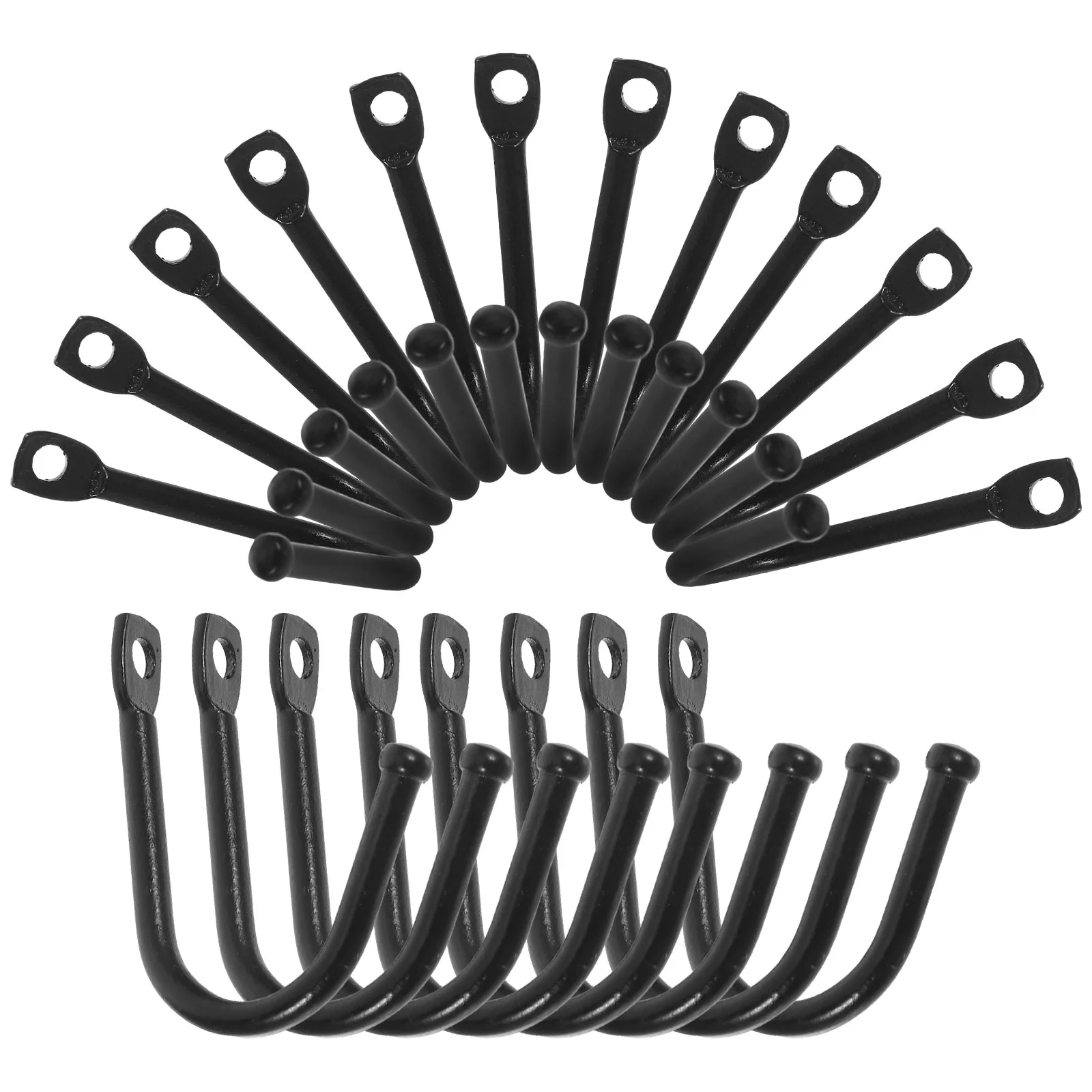 

20 шт., железные настенные крючки для хранения