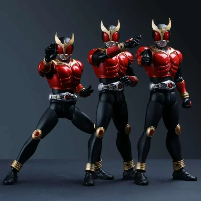 

Kamen Rider Empty Me Red Gold 50th Anniversary Action Figure KO True Bone Carving Platform Collectible Toy Onodera Yujie Paint